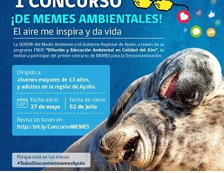 Seremi del Medio Ambiente invita a jóvenes y adultos a crear “MEMEs” para tomar conciencia de la calidad del aire