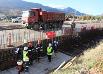 SEREMI DEL MOP CONSTATA 15% DE AVANCE TRABAJOS DE MEJORAMIENTO DE LA AVENIDA BAQUEDANO