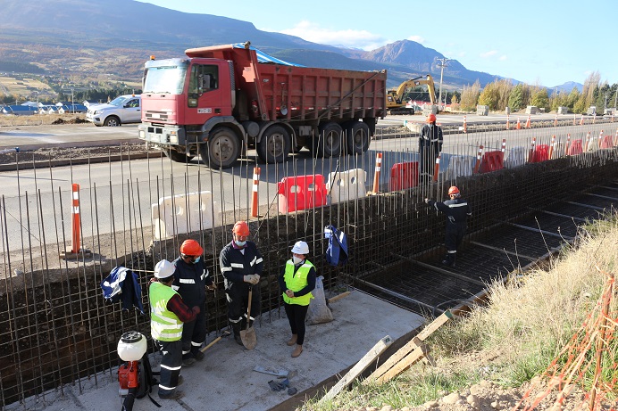 SEREMI DEL MOP CONSTATA 15% DE AVANCE TRABAJOS DE MEJORAMIENTO DE LA AVENIDA BAQUEDANO
