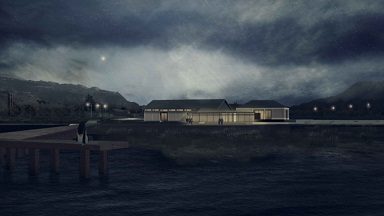 50% DE AVANCE PRESENTA DISEÑO PARA RESTAURAR MONUMENTO NACIONAL BODEGAS PORTUARIAS DE PUERTO IBÁÑEZ