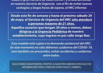 Hospital Regional Coyhaique modifica atenciones de Urgencia debido a aumento considerable de casos por COVID-19