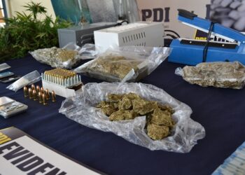 Investigación de Fiscalía y PDI permite condena a 7 años de presidio para autor de tráfico de drogas y tenencia ilegal de municiones