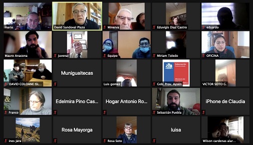 Adultos mayores de toda la región participaron de encuentro virtual con Senador Sandoval
