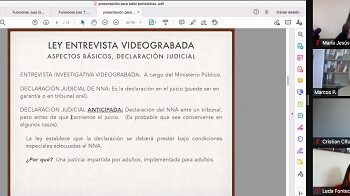 TOP DE COYHAIQUE APOYA A FUNCIONARIOS DE TRIBUNALES DE PITRUFQUÉN Y ÁNGOL SOBRE IMPLEMENTACIÓN DE LA LEY DE ENTREVISTA VIDEOGRABADA PARA MENORES