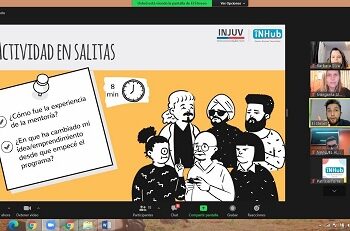 Jóvenes de la región participan en el Programa Mi Emprendimiento que desarrolla INJUV