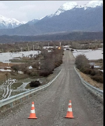 Con reportes al MOP y trabajo en terreno Municipalidad de Lago Verde aborda efectos del mal tiempo