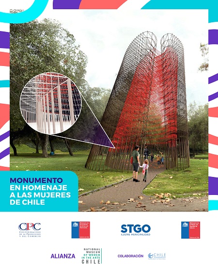 En forma unánime el jurado elige obra ganadora que se constituirá como el primer monumento en homenaje a las mujeres de Chile
