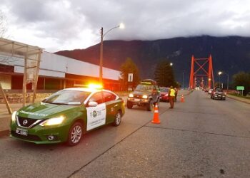 Carabineros de Puerto Aysén detuvo a 10 personas por realizar actividad deportiva infringiendo la cuarentena