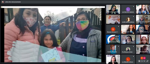 En ceremonia virtual participantes del Programa 4 a 7 son bienvenidas por SernamEG y Municipalidad de Aysén