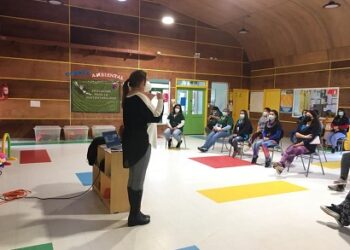 Totalidad de jardines infantiles Integra de la región de Aysén recibieron charlas en calidad del Aire