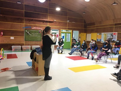 Totalidad de jardines infantiles Integra de la región de Aysén recibieron charlas en calidad del Aire