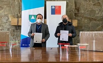 1.500 escudos faciales donó Universidad de Aysén a la Red Asistencial
