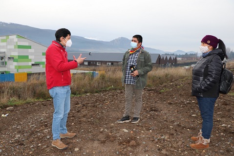 Seremi de Vivienda y Dirigenta Destacan positivo impacto que tendrá el Parque Los Glaciares para familias del sector alto de Coyhaique