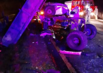Conductor de camión fue detenido por cuasidelito de homicidio en accidente de tránsito