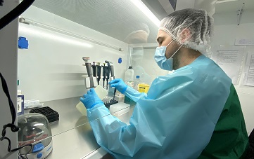 Laboratorio de Biología Molecular del HRC comenzó el análisis de variante Delta y otras mutaciones de COVID-19