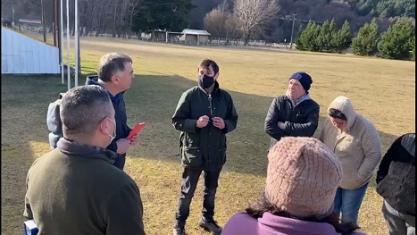 Calisto valoró confirmación de licitación de proyecto de pavimentación del camino a Lago Atravesado
