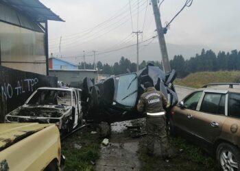 Carabineros de Coyhaique indaga presunto robo de vehículo y daños en accidente