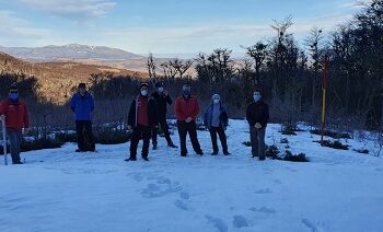 ABREN PRIMERA RUTA DE NIEVES EN EL CORDÓN DEL CERRO DIVISADERO