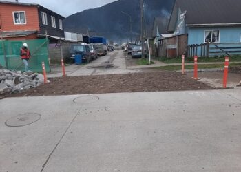 AVANZA CONSTRUCCIÓN DE COLECTORES DE AGUAS LLUVIAS EN PUERTO AYSÉN