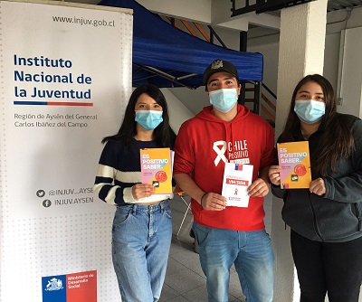 Diversa Patagonia y Chile Positivo realizan testeo rápido de VIH en Aysén y Coyhaique