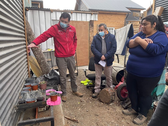 Finaliza primera etapa en instalación de sistema eléctrico de climatización para 50 viviendas de Cochrane