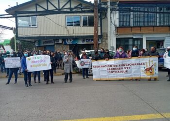 Asistentes de la Educación endurecen medidas de presión a alcalde Carlos Gatica y su Concejo