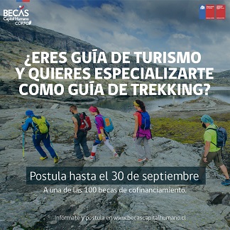 Corfo lanzó programa capacitar a Guías de Turismo de Montaña en Chile