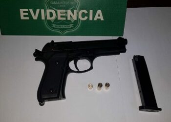 Carabineros registra a nivel nacional 224% de aumento en incautación de armas adaptadas