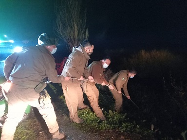 Rescatan a mujer que cayó en la ribera del río Aysén