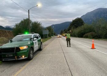 Carabineros implementa servicio Plan Ruta Segura por fin de semana largo y dispone 14 puntos de control en rutas de la región de Aysén