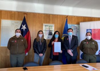 Autoridades regionales destacaron nueva ley que permitirá poner tobilleras electrónicas a los agresores intrafamiliares
