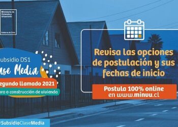 Hasta el 29 de octubre se puede postular al Subsidio Habitacional para la clase media