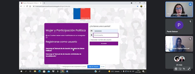Mujeres de la región de Aysén comienzan proceso de formación en la Escuela de Líderes Políticas de SernamEG