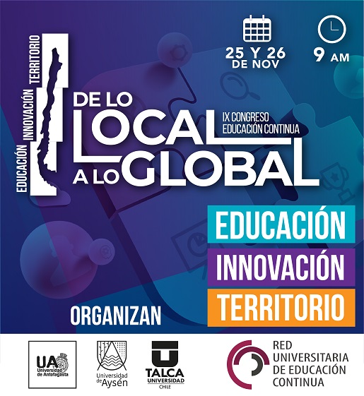 UAysén invita a participar del IX Congreso de Educación Continua