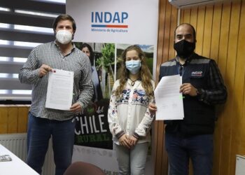 Convenio entre Round River Conservation Studies e INDAP