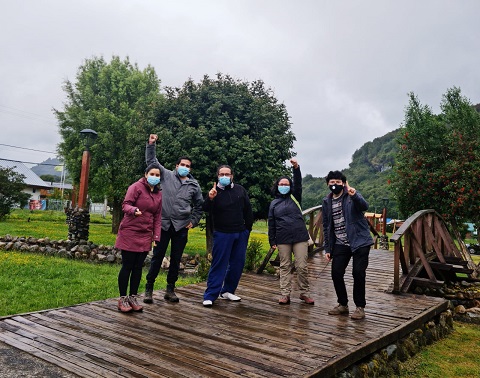 La Junta y Puyuhuapi se movilizan por la candidatura de Apruebo Dignidad