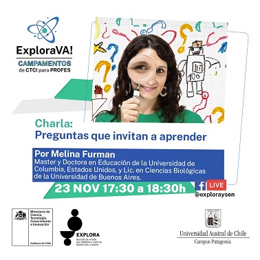 Dra. Melina Furman impartirá charla virtual para docentes y educadoras con ganas de transformar la educación