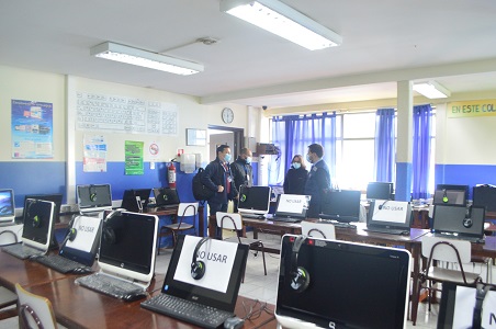Inicia proceso de recepción de obras de proyecto “Conectividad para la Educación”
