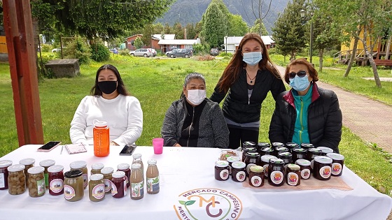 Municipalidad realizó la primera feria Mercado Campesino Prodesal Puerto Cisnes