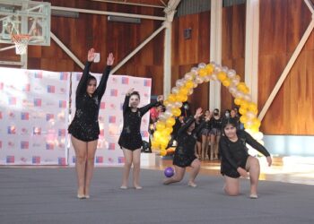 IND realiza encuentro deportivo de gimnasia rítmicay patinaje artístico del Programa Crecer en Movimiento