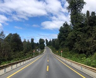 “TERMINAMOS LA PAVIMENTACIÓN DE LA RUTA 7 NORTE, EN EL TRAMO PUENTE EL PANGUE- PUYUHUAPI”