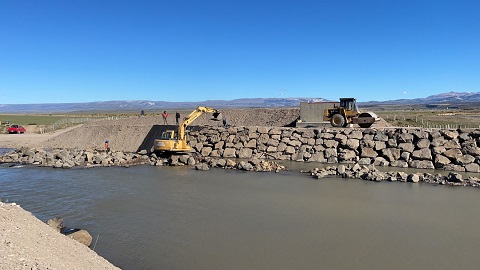 45% DE AVANCE TIENE CONSTRUCCIÓN DE PUENTE EN SECTOR GALERA CHICO