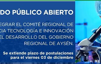 Gobierno Regional ad portas de crear Comité Regional de Ciencia, Tecnología e Innovación
