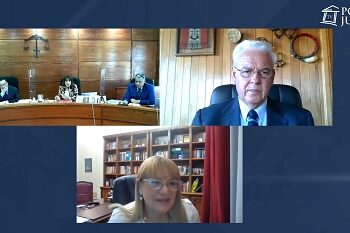 MINISTRA DE LA CORTE SUPREMA ÁNGELA VIVANCO VISITÓ LOS TRIBUNALES DE LA JURISDICCIÓN COYHAIQUE