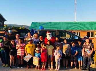 Trabajo entre Municipio y organizaciones permitió celebrar Navidad en la Comuna de Lago Verde