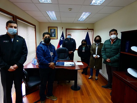 Senadora Órdenes valora trabajo con dirigentes, Municipio y la Armada con miras concretar balneario para Chacabuco