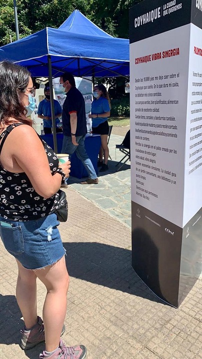 Ven a votar por tu cuento favorito del Coyhaique del Futuro a la Plaza de Armas