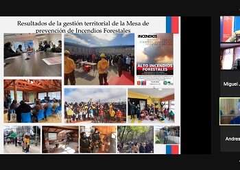 Reunión mesa regional de prevención de incendios forestales