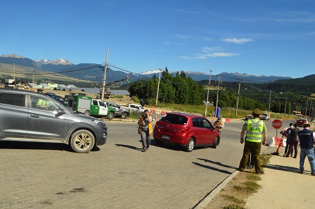 Con control vehicular llaman a adoptar medidas de seguridad vial en Fiestas de Fin de Año