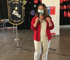 Subsecretaria de Educación Parvularia visitó la región para incentivar clases presenciales